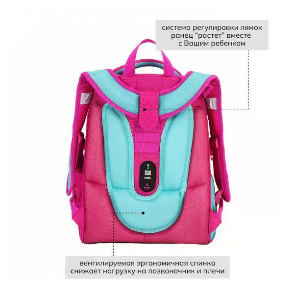 Рюкзак NO NAME Рюкзак школьный с брелоком