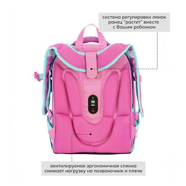 Рюкзак NO NAME Рюкзак школьный с брелоком