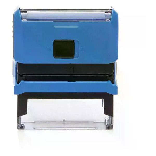 Оснастка для печати Trodat 5-строчный штамп 58*22мм синий без рамки 1 касса