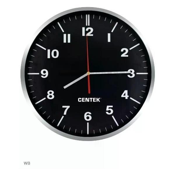 Часы настенные Centek Часы настенные Centek CT-7100 Черный