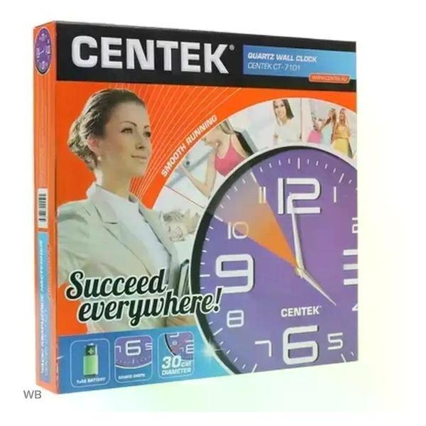 Часы настенные Centek Часы настенные Centek CT-7101 Фиолетовый