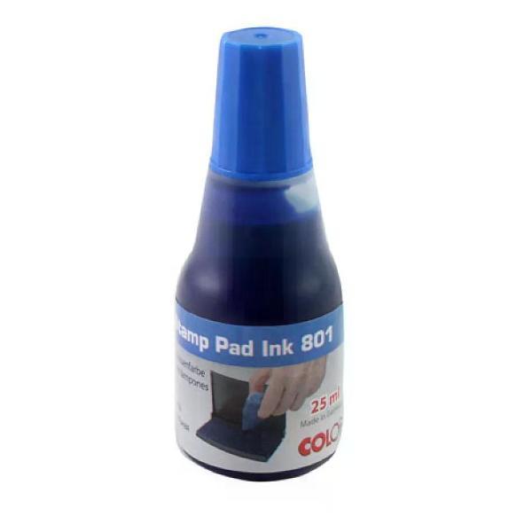 Краска штемпельная Colop Синие чернила 25 мл водные