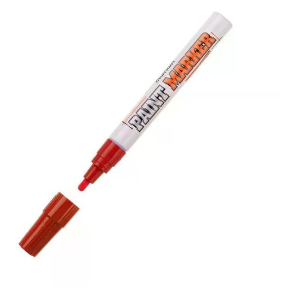 Маркер строительный NO NAME Маркер-краска Munhwa красный линия 4 мм