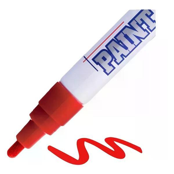 Маркер строительный NO NAME Маркер-краска Munhwa красный линия 4 мм