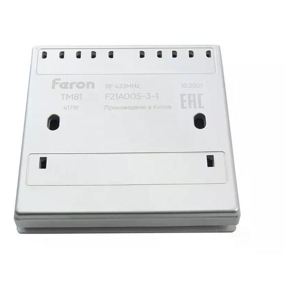 Выключатель механический Feron Выключатель беспроводной одноклавишный