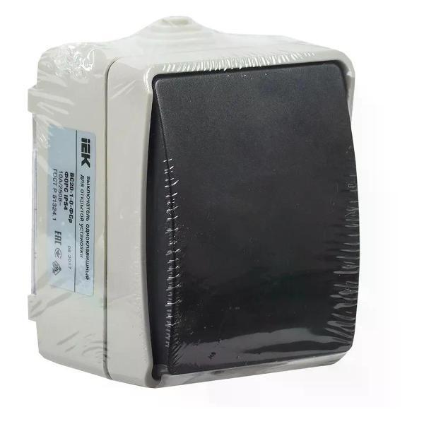 Выключатель механический BYLECTRICA Выключатель одноклавишный