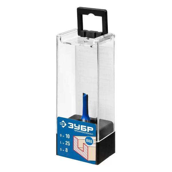 Фрезер ЗУБР Фреза пазовая прямая 10x25 мм