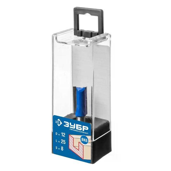 Фрезер ЗУБР Фреза пазовая прямая 12x25 мм