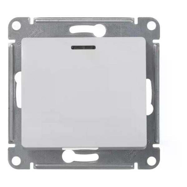 Выключатель механический Schneider Electric Выключатель одноклавишный с подсветкой