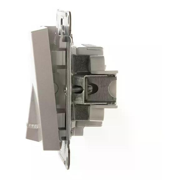 Выключатель механический Schneider Electric Выключатель двухклавишный с подсветкой