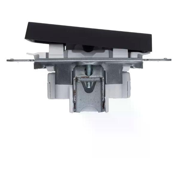 Выключатель механический Schneider Electric Выключатель двухклавишный с подсветкой