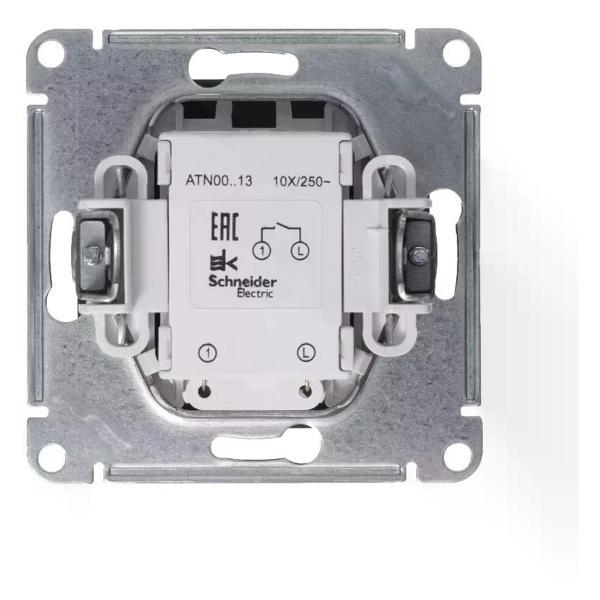 Выключатель механический Schneider Electric Выключатель одноклавишный с подсветкой