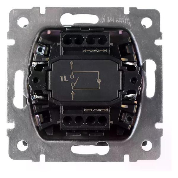 Выключатель механический ONVOLT Выключатель одноклавишный с подсветкой