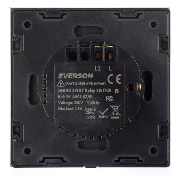 Выключатель механический EVERSON Выключатель сенсорный проходной