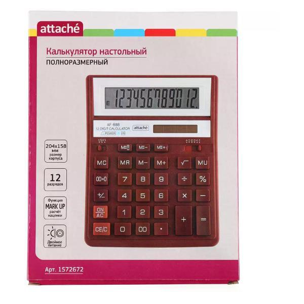 Калькулятор Attache Калькулятор настольный