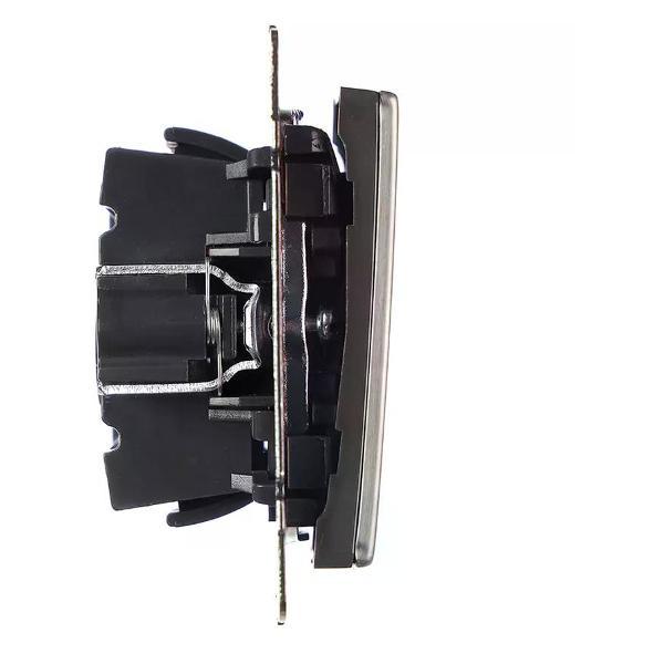 Выключатель механический ONVOLT Выключатель двухклавишный с подсветкой