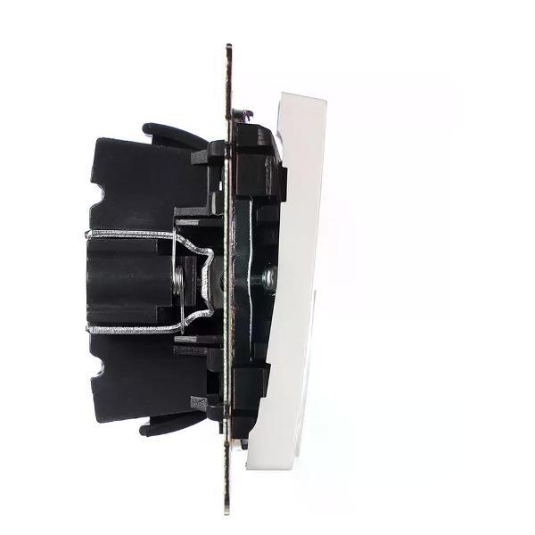 Выключатель механический ONVOLT Выключатель двухклавишный с подсветкой