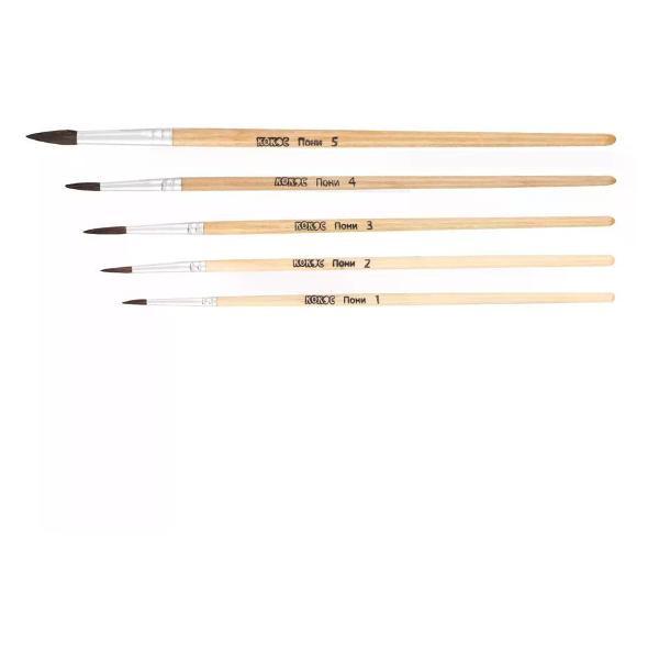 Кисть художественная Brigfut Кисти для рисования 5 шт