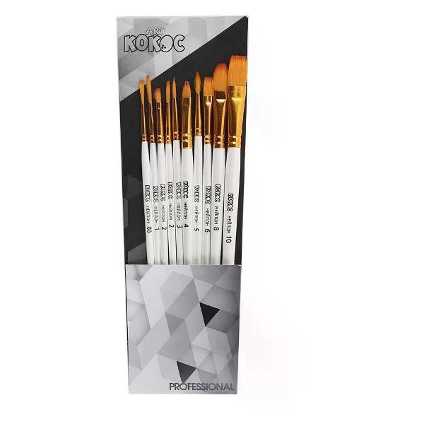 Кисть художественная Brigfut Кисти для рисования 10 шт