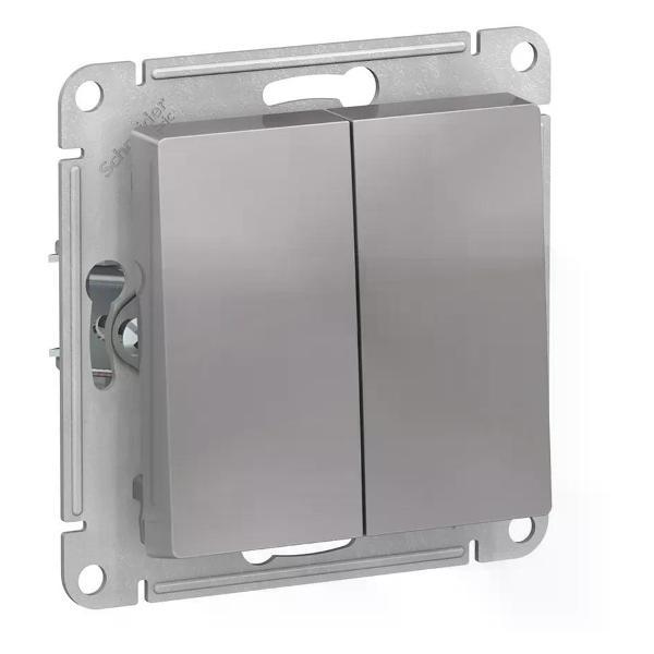 Выключатель механический Systeme Electric Выключатель двухклавишный