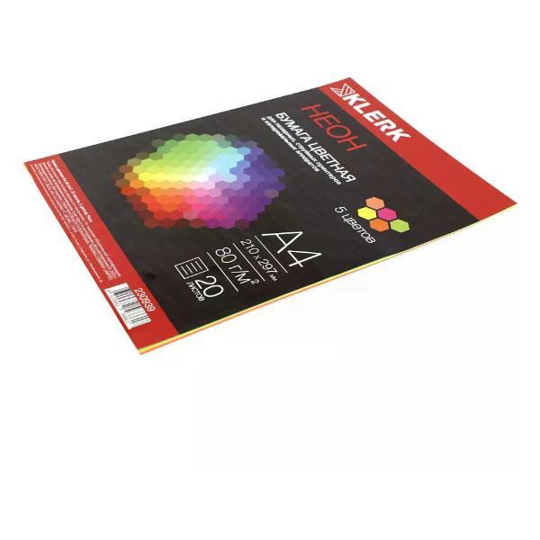 Бумага для оргтехники Mondi Бумага цветная для принтера А4 20 листов