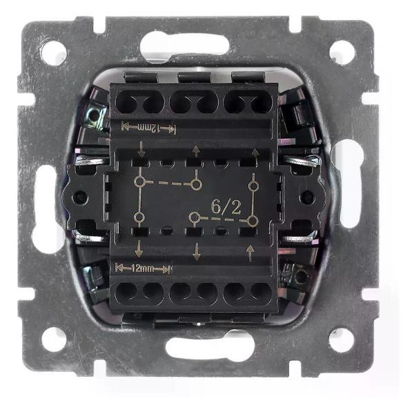 Выключатель механический ONVOLT Выключатель двухклавишный