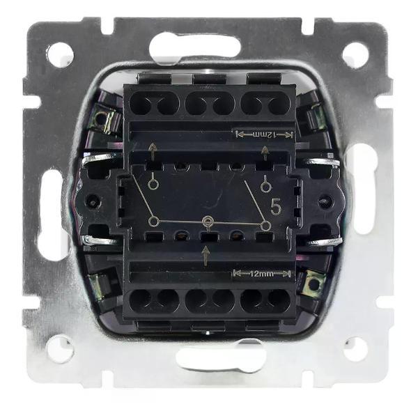 Выключатель механический ONVOLT Выключатель двухклавишный