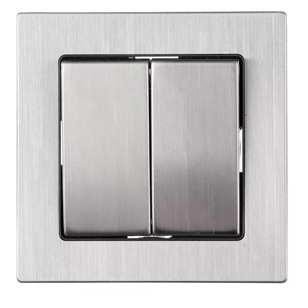 Выключатель механический ONVOLT Выключатель двухклавишный