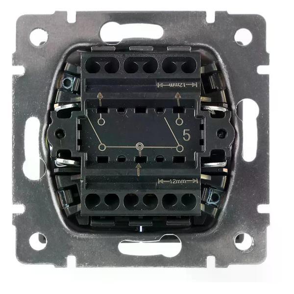 Выключатель механический ONVOLT Выключатель двухклавишный