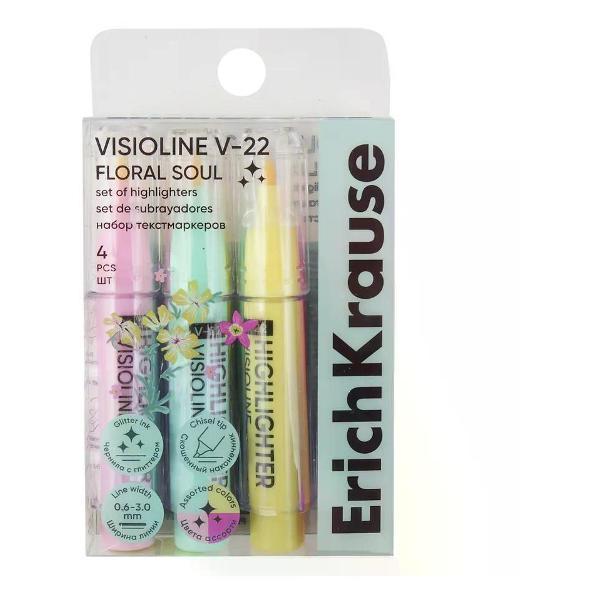 Маркер Hatber Набор перманентных маркеров 4 шт 06-3 мм