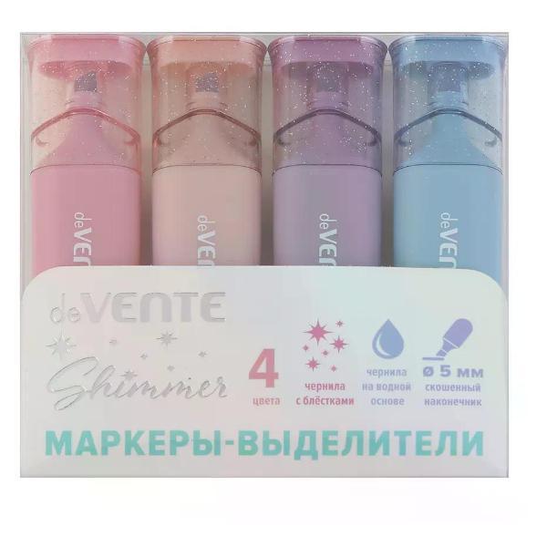 Маркер Hatber Набор перманентных маркеров 4 шт 1-5 мм фото