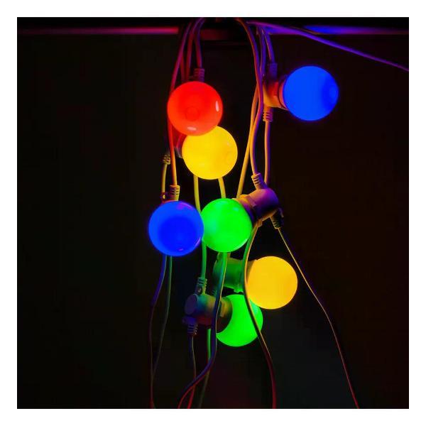 Умная лампочка No Name Светодиодная лампа 3 Вт E27 RGB быстрая смена цвета матовая