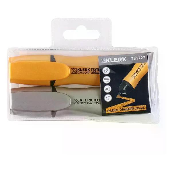 Маркер Hatber Набор перманентных маркеров 2 шт 1-5 мм