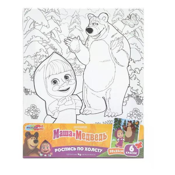 Набор для рисования Рыжий кот Раскраска на холсте фото