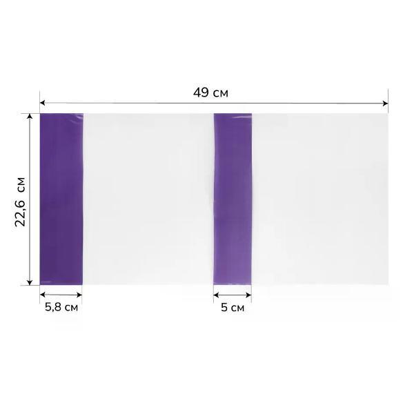 Обложка для книги нет бренда Обложка для учебников 226*490 мм 50 шт