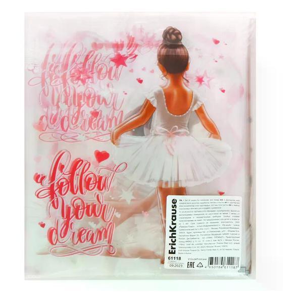 Обложка для книги нет бренда Обложка для тетрадей 212*347 мм 12 шт