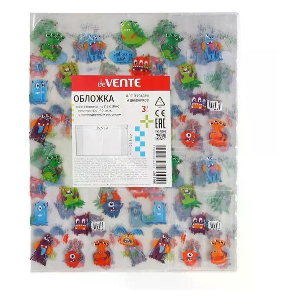 Обложка для книги нет бренда Обложка для тетрадей 213*355 мм 3шт