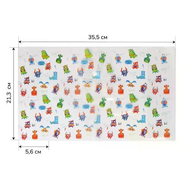 Обложка для книги нет бренда Обложка для тетрадей 213*355 мм 3шт