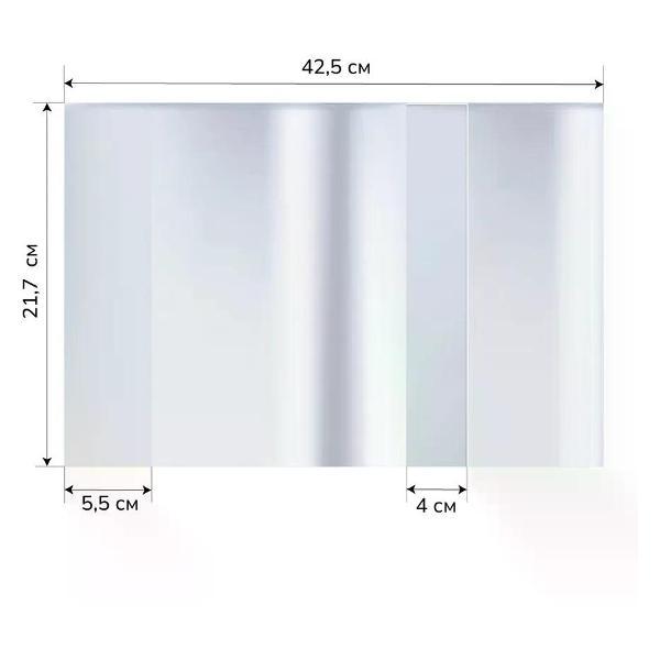 Обложка для книги нет бренда Обложка для тетрадей 217*425 мм 100 шт