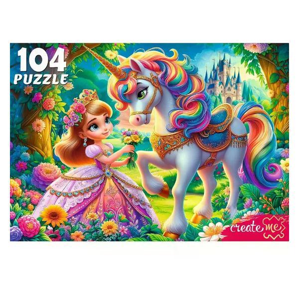 Пазл Рыжий Кот Пазлы для детей 104 элементов фото