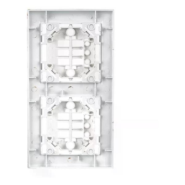 Рамка для выключателя EKF Рамка для розеток и выключателей 2 поста