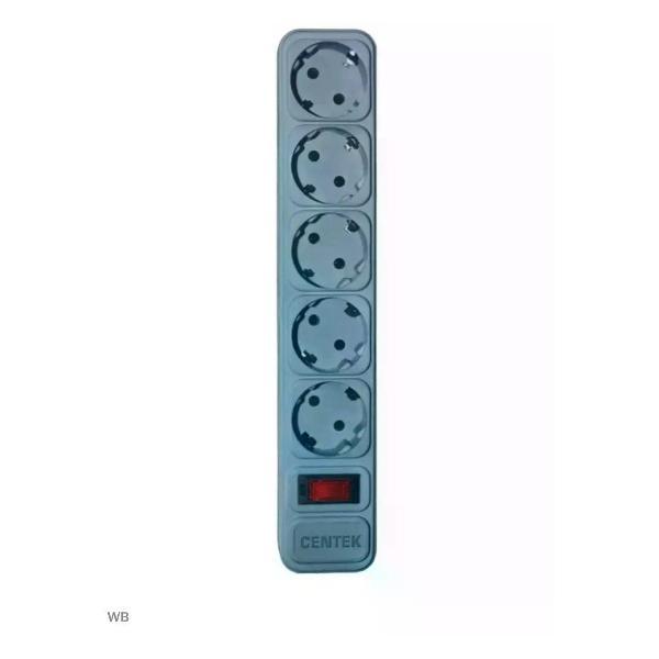 Умный сетевой фильтр Centek CT-8900-5-4,5 Gray