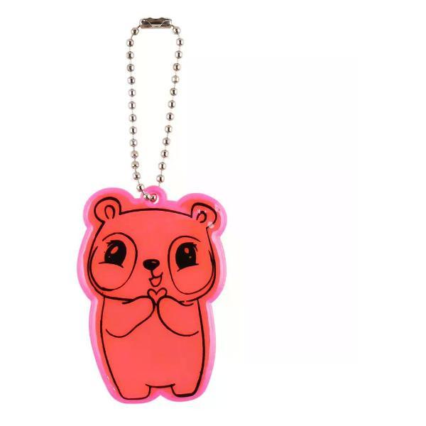 Светоотражатель детский КОКОС Брелок светоотражающий