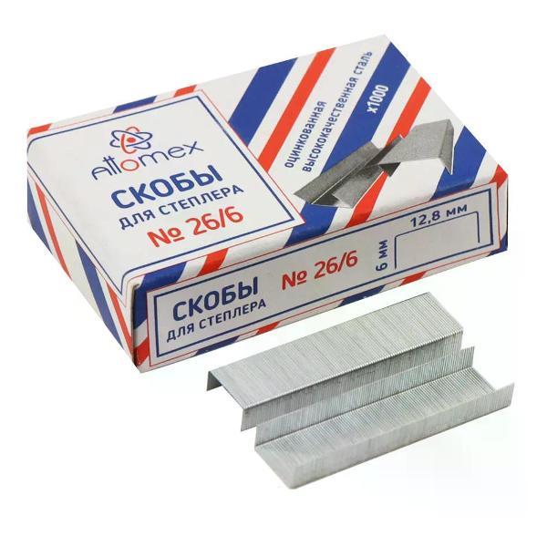 Скобы канцелярские No Name Скобы для степлера