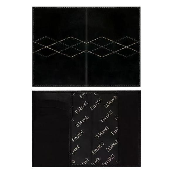 Обложка для документов нет бренда Обложка для паспорта кожанная