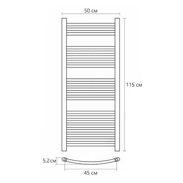 Полотенцесушитель Flumen Полотенцесушитель водяной