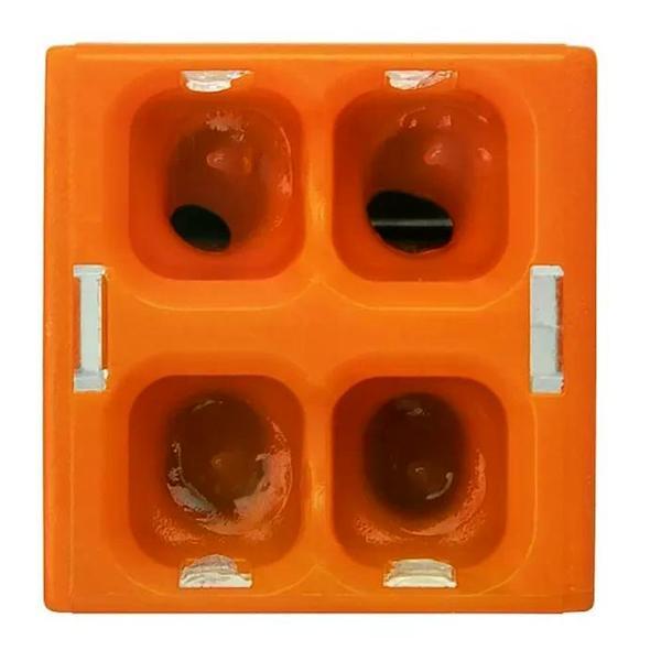 Клемма строительно-монтажная TDM ELECTRIC-TM Клемма 2273-244 с пастой, 4 провода 1,0-2,5 мм2 (5 шт.)