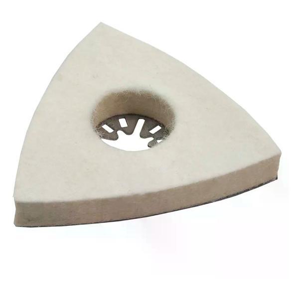 Реноватор Практика Насадка для реноватора полировальная дельта 80 мм войлок