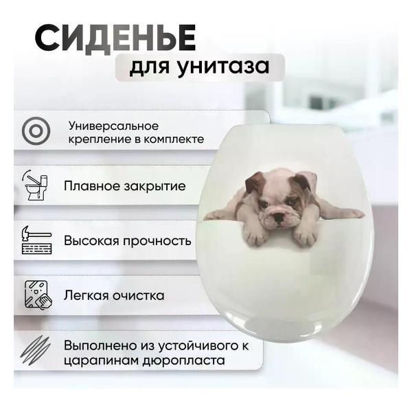 Унитаз NO NAME Сиденье для унитаза с микролифтом