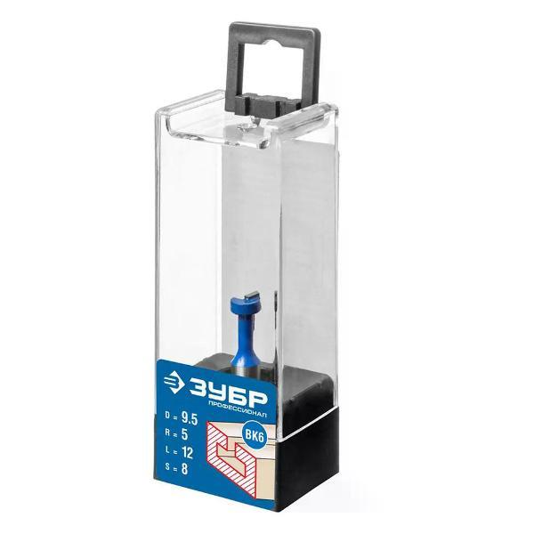 Фрезер ЗУБР Фреза пазовая Т-образная №1 9,5x12 мм